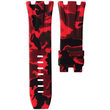 Load image into Gallery viewer, AUDEMARS PIGUET ROYAL OAK OFFSHORE 44MM STRAP - RED CAMO RUBBER