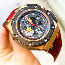 Load image into Gallery viewer, AUDEMARS PIGUET ROYAL OAK OFFSHORE 44MM STRAP - RED CAMO RUBBER
