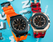 Load image into Gallery viewer, AUDEMARS PIGUET ROYAL OAK OFFSHORE 44MM STRAP - RED CAMO RUBBER
