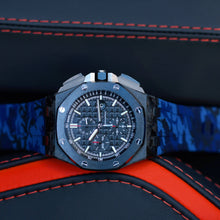 Load image into Gallery viewer, AUDEMARS PIGUET ROYAL OAK OFFSHORE 44MM STRAP - OCEAN CAMO RUBBER
